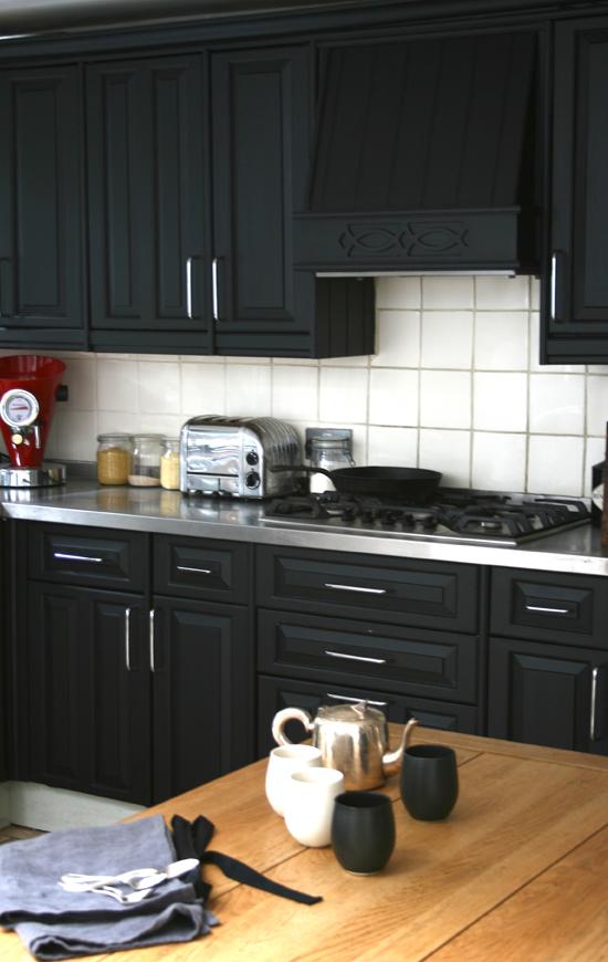 Color Roundup: Using Black in Interior Design black cabinetry from Bodie and Fou