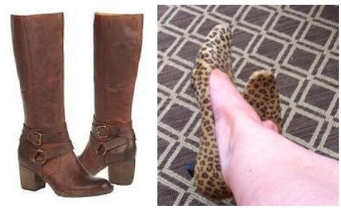 Naya Boots, Leopard Shoes