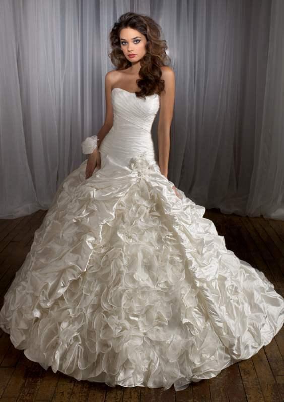 Beautiful Princess Type Wedding Gown