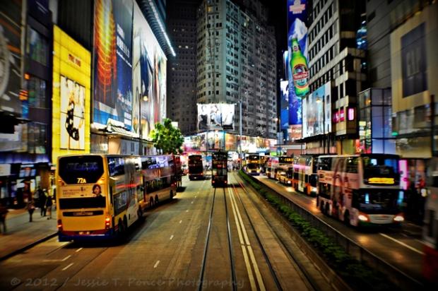 Hong Kong Tramways Jessie T. Ponce Photography