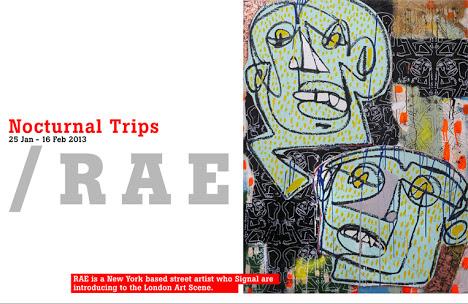 Signal Gallery Present RAE ' Nocturnal Trips' Solo Exhibition