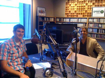 adam-lowry-and-donald-simon Method's Adam Lowry and Wendel Rosen's Donald Simon in studio