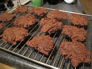 Chocolate Orange Cornmeal Cookies (gluten-free and vegan)