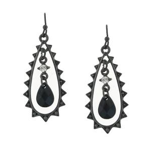 21438 spiked earrings