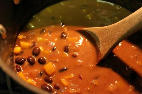 20 Minute Black Bean Soup