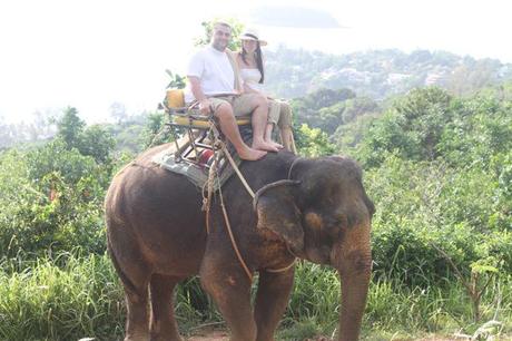 Elephant trek Real honeymoon: Thai luxury in Phuket