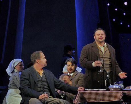 David Lomelin in La Boheme 2 chattin’ it up with David Lomeli: Mexican tenor, toast of NYC!