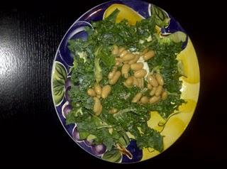 Kale and Cannelini Bean Salad