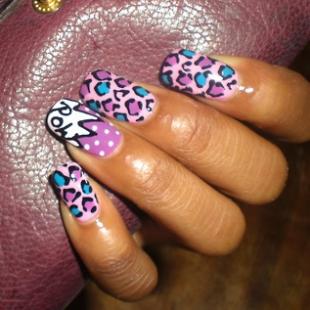 cute girly nails