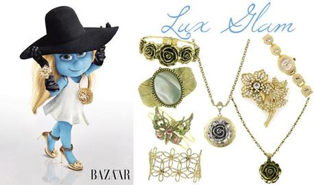 SM HB LanvinFall Accessories 2011 (As Shown by the One and Only   Smurfette!)
