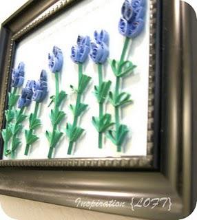 Quilled and framed!