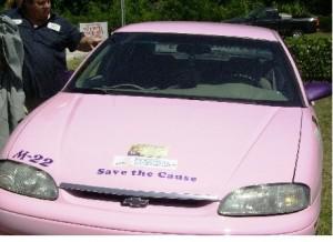 pink cab gives rides to mammograms