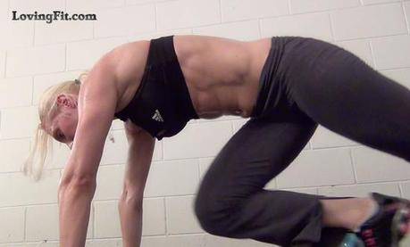 Interval Training For Beginners Workout, Walk Over and Mountain Climbers 4 jpg Interval Training For Beginners Workout