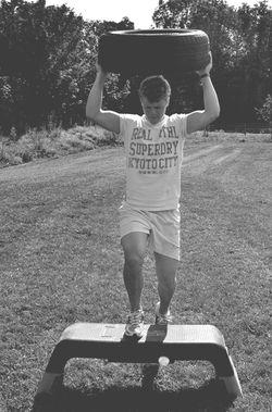 Sam working out at home Sam working out at home