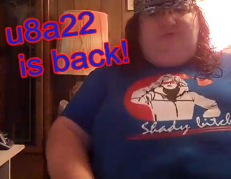 u8a22 is back with beat it - chipmunk style u8a22 returns to YouTube!! Her new video: Beat It – Chipmunk style