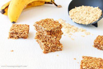 Banana Oats Bars