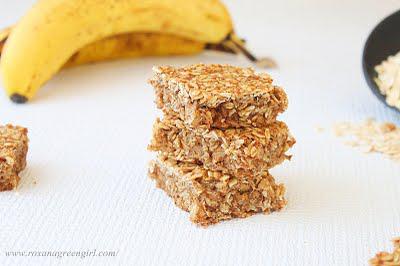 Banana Oats Bars