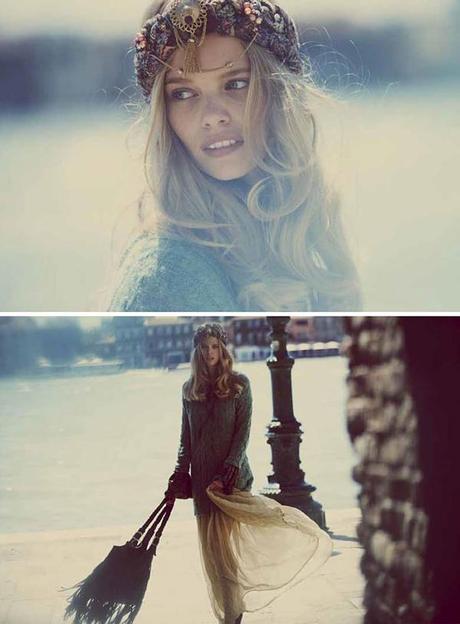 Free People August 2011: Marloes Horst by Guy Aroch