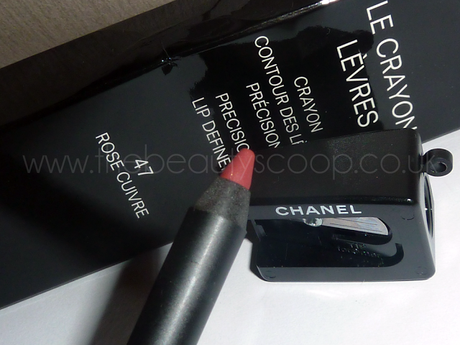 Chanel Fall 2011 Precision Lip Definer - Rose Cuivre (47) - Swatched!