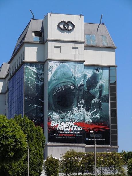 Shark Night 3D Wallscape Shark Night 3D Wallscape