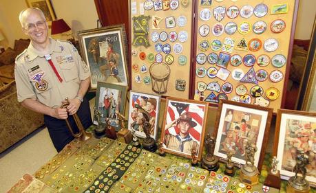 Boy Scout collectibles - 100 kinds of merit badges and the Boy Scout Manual | Post Bulletin