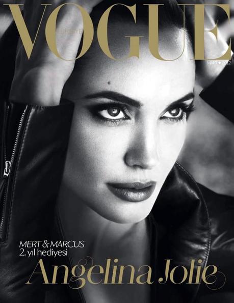 Cover Angelina Jolie by Mert Marcus for Vogue Turkey March 2012  720x932 Cover: Angelina Jolie by Mert & Marcus for Vogue Turkey March 2012 