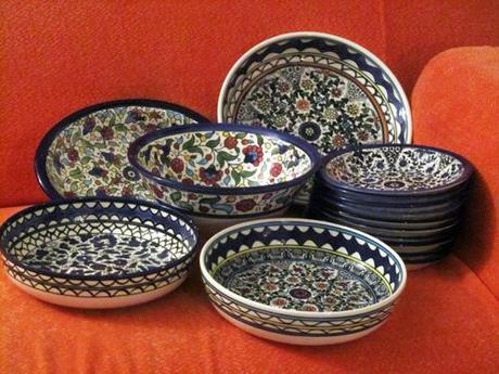 Handpainted ceramics Hebron