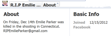 Sandy Hook: The curious case of Emilie Parker RIP Emilie Parker page