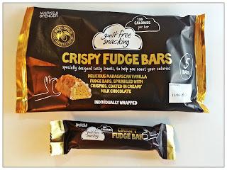 Marks and Spencer Guilt Free Snacking Crispy Fudge Bars