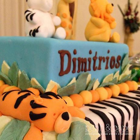 Jungle Themed Christening by Penn and Paper Jungle Themed Christening by Penn and Paper