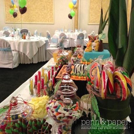 Jungle Themed Christening by Penn and Paper Jungle Themed Christening by Penn and Paper