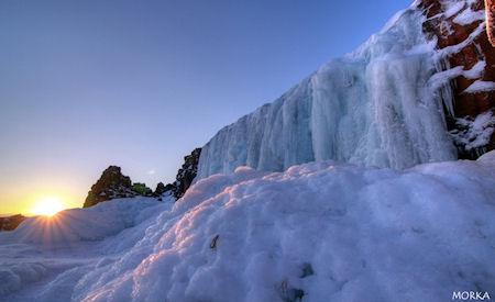 Incredible Frozen Waterfalls Around The World