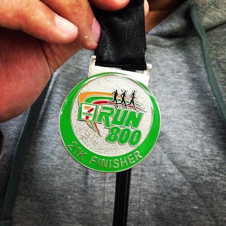7-Eleven 800 Run Finisher's Medal