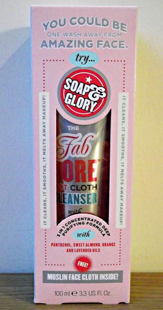 Review: Soap & Glory Hot Cloth Cleanser
