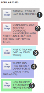 ADDING A STYLISH POPULAR POST WIDGET FOR BLOGGER BLOG stylish popular post