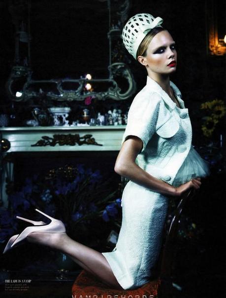 Lily Donaldson, Jourdan Dunn, Cara Delevingne and Nyasha Matonhodze for W magazine January 2012 by Emma Summerton Lily Donaldson, Jourdan Dunn, Cara Delevingne and Nyasha Matonhodze for W magazine January 2012 by Emma Summerton 3