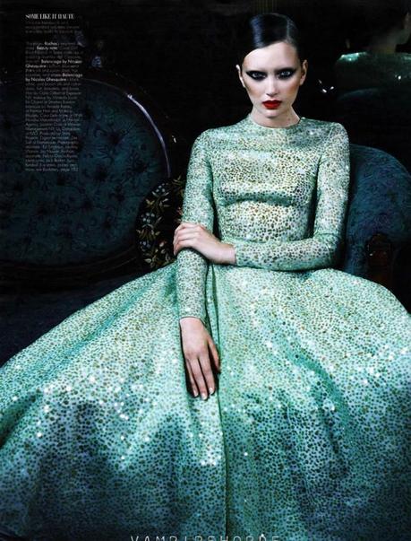 Lily Donaldson, Jourdan Dunn, Cara Delevingne and Nyasha Matonhodze for W magazine January 2012 by Emma Summerton Lily Donaldson, Jourdan Dunn, Cara Delevingne and Nyasha Matonhodze for W magazine January 2012 by Emma Summerton 9