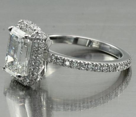 Custom diamond engagement Ring
