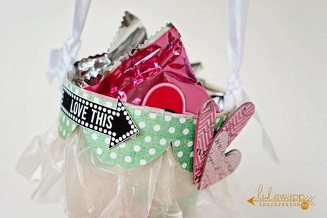 Valentine's Day Paper Candy Cones