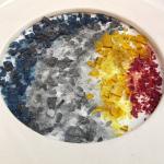 painting with glass frit experimenting with recycled glass frit