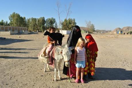 A Bedouin Family with my 5 year old daughter