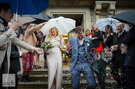 A look back at a year of wedding photography ( bit late I know! ) Confetti at Hackney Town Hall