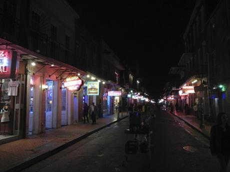 Bourbon St. New Orleans LA Road Trip from Florida to Alaska