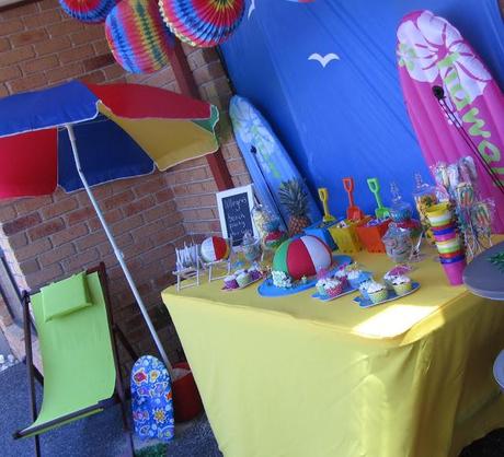 A Beach Themed Birthday Party by Vicky from Party Rite - Paperblog