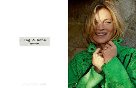 Kate Moss for Rag & Bone Spring:Summer 2013 campaign