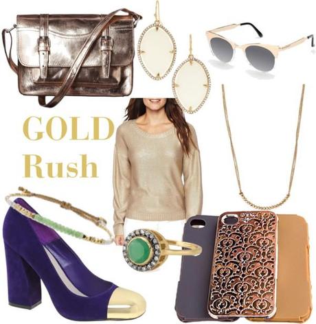 Frugal Fashion Friday - Gold Rush under $50