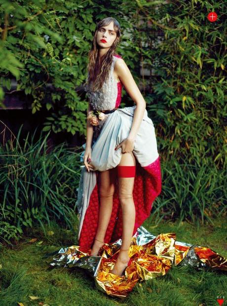Cara Delevingne by Sofia Sanchez & Mauro Mongiello for Vogue Korea December 2012