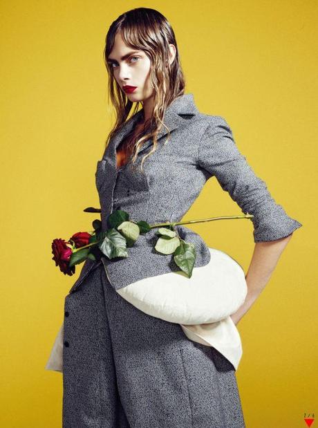 Cara Delevingne by Sofia Sanchez & Mauro Mongiello for Vogue Korea December 2012 4