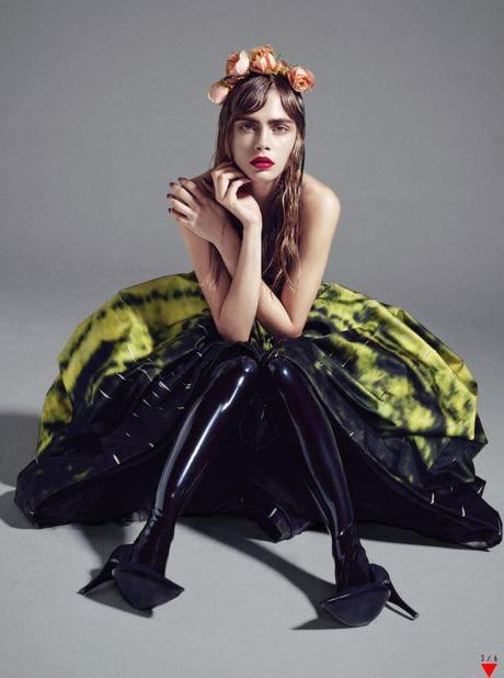 Cara Delevingne by Sofia Sanchez & Mauro Mongiello for Vogue Korea December 2012 2