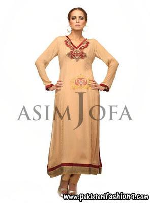 Asim Jofa Semi Formal Dresses  For Women 2013
